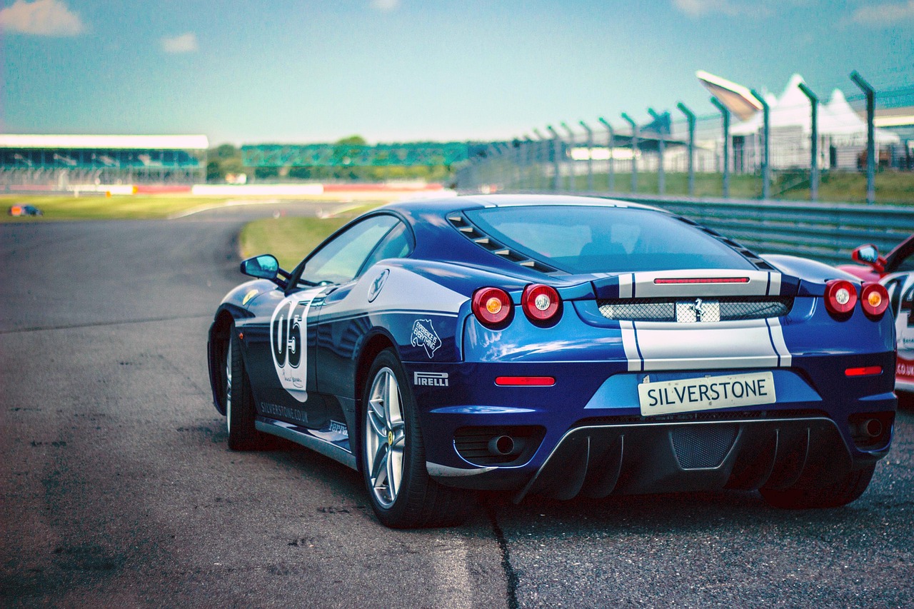 car race, ferrari, car wallpapers, car, motorsports, racing car, race track, sports car, pirelli, race car, blue car, shiny car, race, vehicle, auto, automobile, motor, fast, drive, road